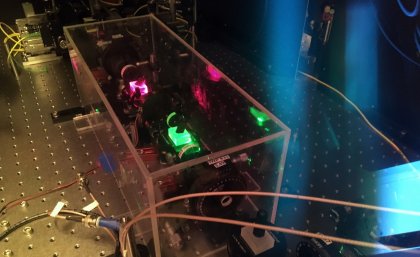 Beating a quantum drum Beating a quantum drum